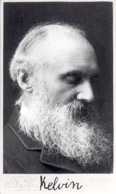 Sir William Thomson (1824-1907) Lord Kelvin door English Photographer